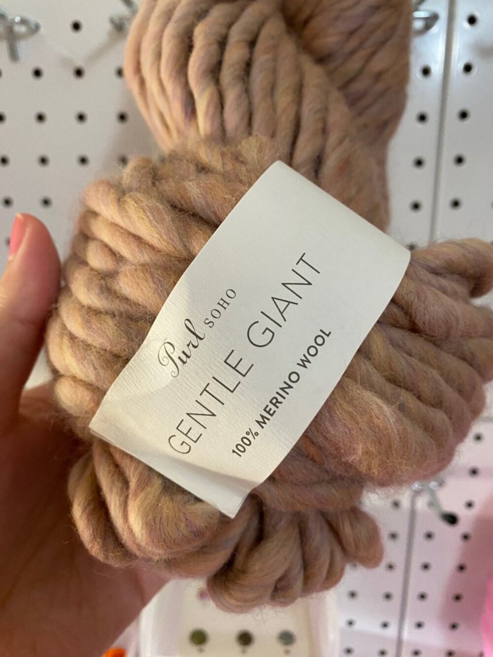 Purl Soho Gentle Giant Yarn | 2 Skeins | Calico Pink (Discontinued) - Picture 3 of 4